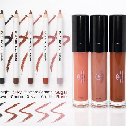 Brown Girl Gloss Vault — Nude Edition (8pcs)