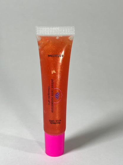 “Mango Island”-Silky Smooth Shine: Non-Sticky Lip Gloss