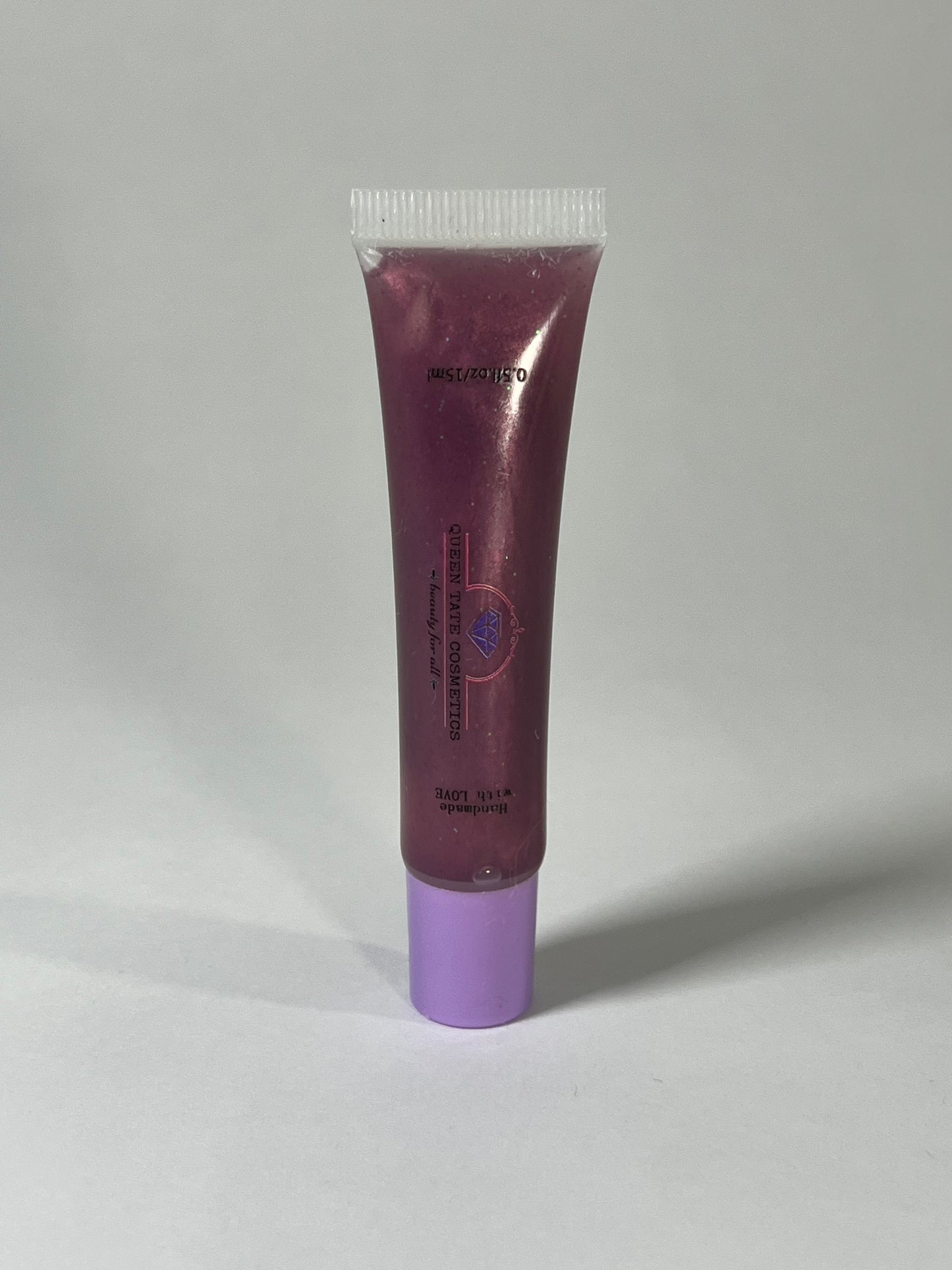 “GrapeMelly”-Silky Smooth Shine: Non-Sticky Lip Gloss