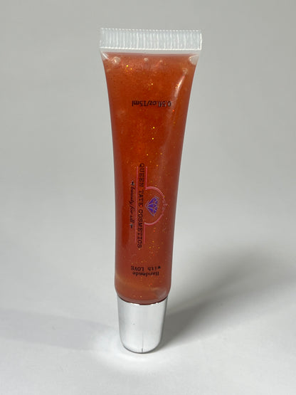 "Night In"-Silky Smooth Shine: Non-Sticky Lip Gloss