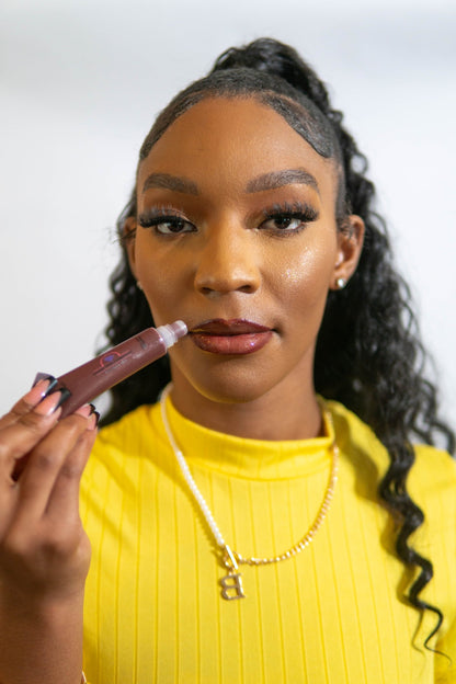 “Chestnut” - Silky Smooth Shine: Non - Sticky Lip Gloss - Queen Tate CosmeticsNon - Sticky Lip Gloss“Chestnut” - Silky Smooth Shine: Non - Sticky Lip GlossNon - Sticky Lip GlossQueen Tate Cosmetics