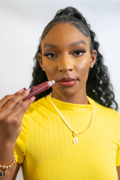 “Empowerment” - Silky Smooth Shine: Non - Sticky Lip Gloss - Queen Tate Cosmetics“Empowerment” - Silky Smooth Shine: Non - Sticky Lip GlossQueen Tate Cosmetics