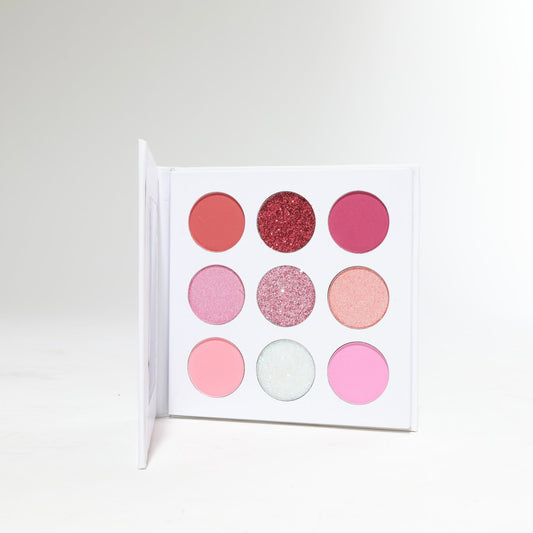 Love At First Sight - Pink Shimmering Eye Shadow Palette - Queen Tate CosmeticsEye Shadow PaletteLove At First Sight - Pink Shimmering Eye Shadow PaletteEye Shadow PaletteQueen Tate Cosmetics