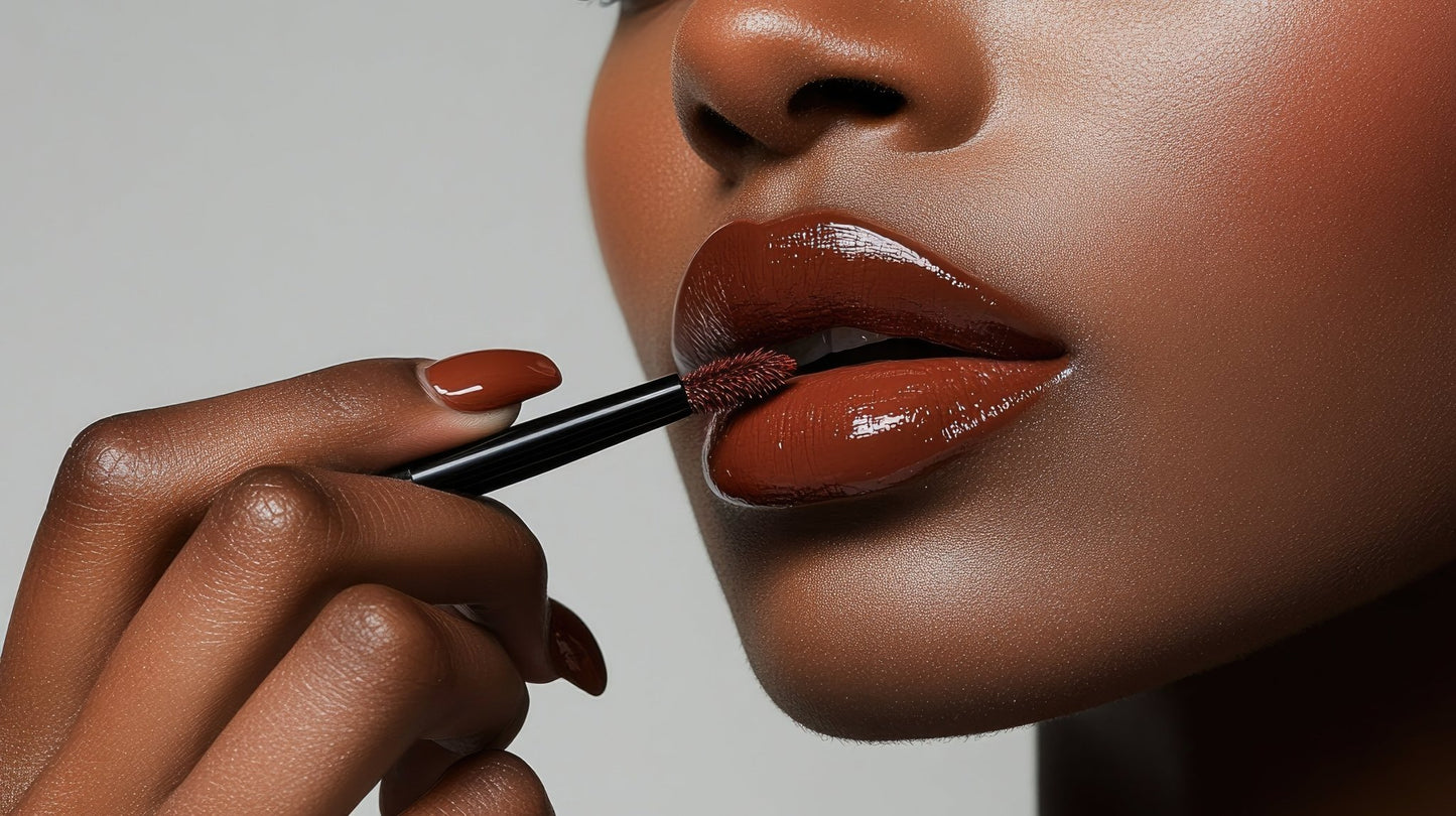 "Seduction" - Non - Sticky Lip Gloss Melanin Collection - Queen Tate CosmeticsNon - Sticky Lip Gloss"Seduction" - Non - Sticky Lip Gloss Melanin CollectionNon - Sticky Lip GlossQueen Tate Cosmetics