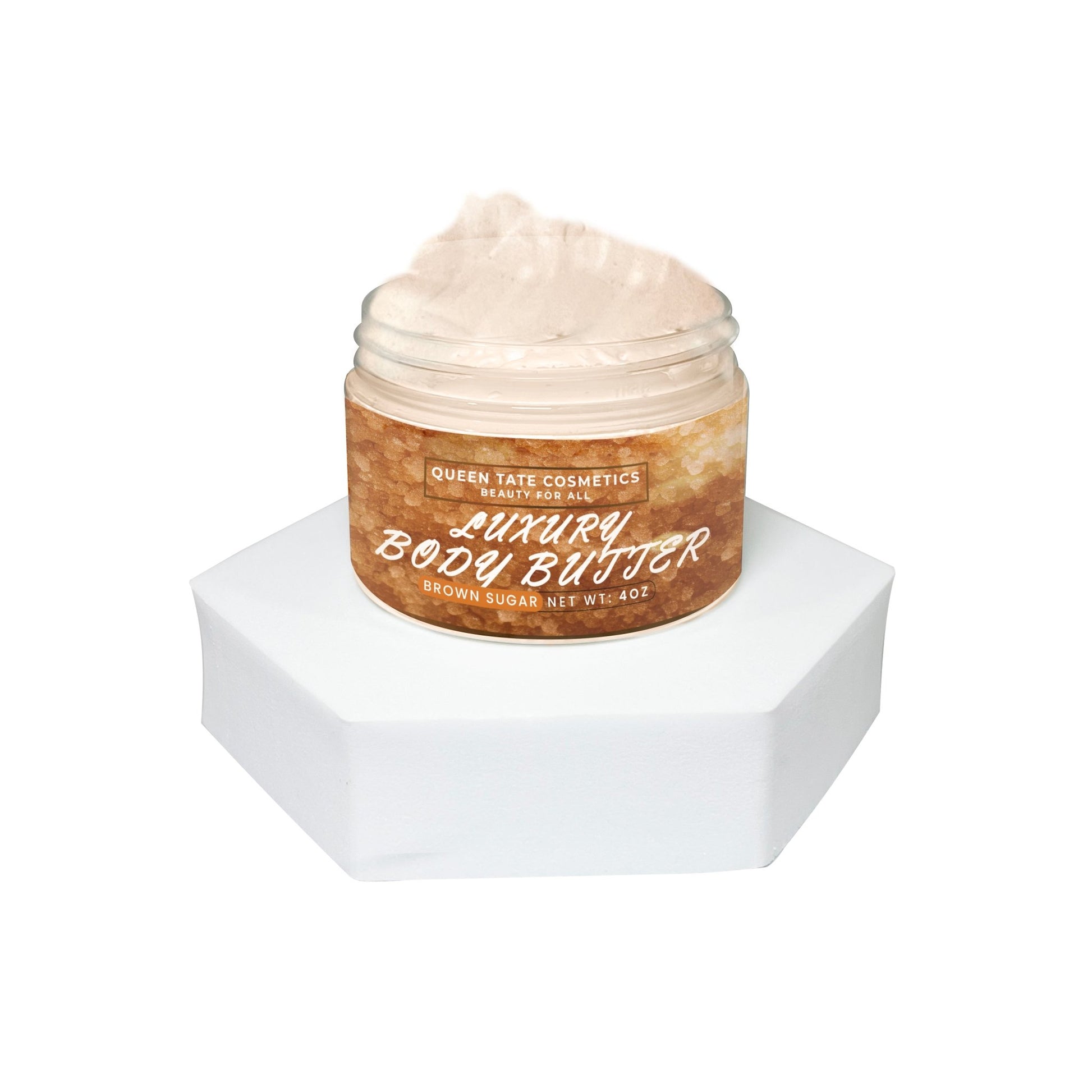 Brown Sugar-Handcrafted Body Butter - Queen Tate CosmeticsHandcrafted Luxury Body ButterBrown Sugar-Handcrafted Body ButterHandcrafted Luxury Body ButterQueen Tate Cosmetics 4oz