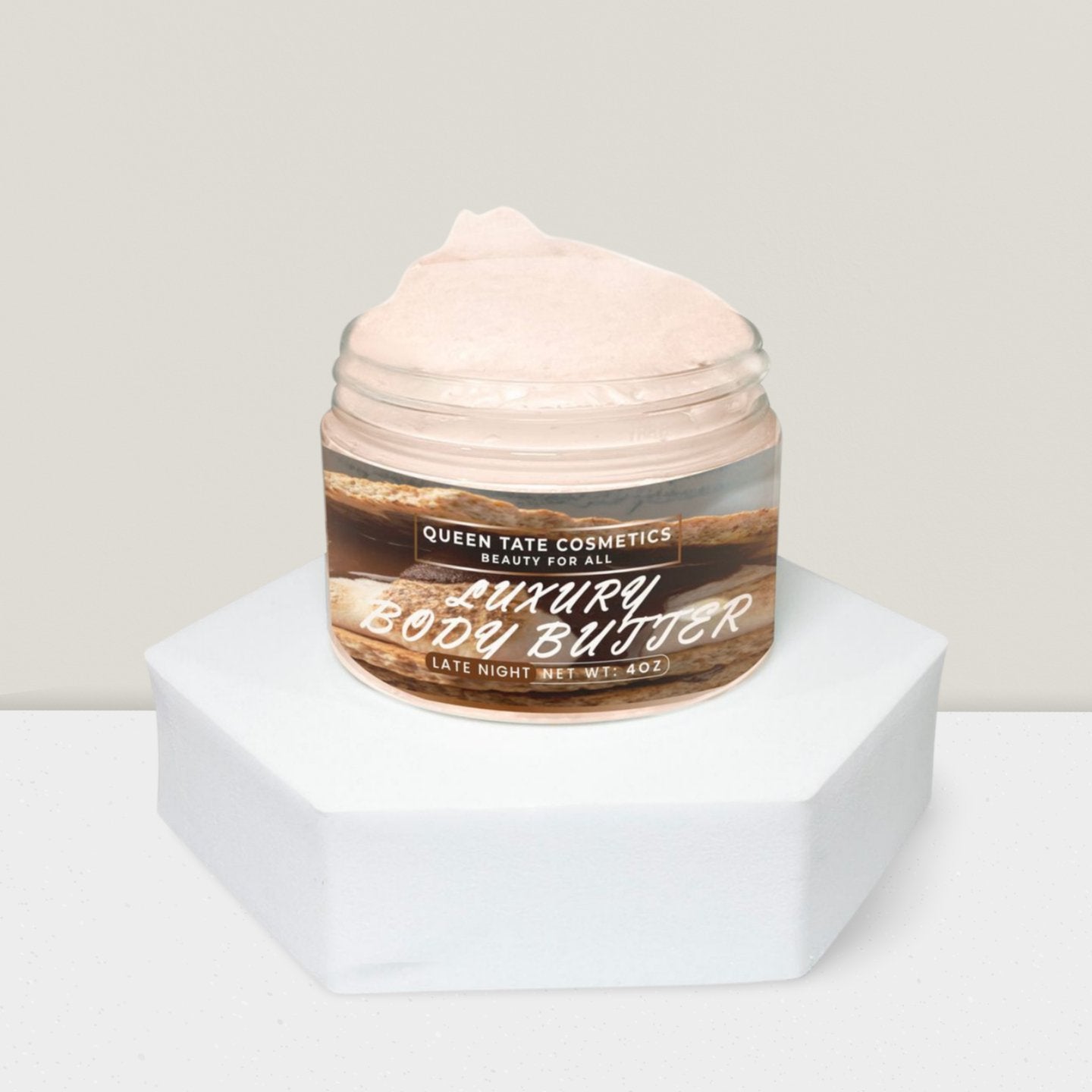 Late Night-Handcrafted Body Butter - Queen Tate CosmeticsHandcrafted Luxury Body ButterLate Night-Handcrafted Body ButterHandcrafted Luxury Body ButterQueen Tate Cosmetics 4 oz
