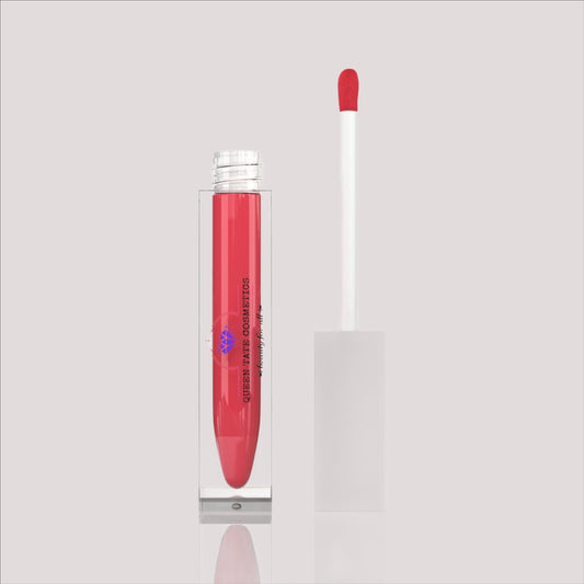 Non-Sticky Red Lip Gloss- "Wide Open" - Queen Tate CosmeticsNon-Sticky Lip GlossNon-Sticky Red Lip Gloss- "Wide Open"Non-Sticky Lip GlossQueen Tate Cosmetics